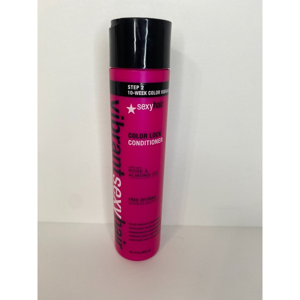 Sexy Hair Vibrant Sexy Hair Sulfate-Free Color Lock Conditioner 10.1 oz ~ New